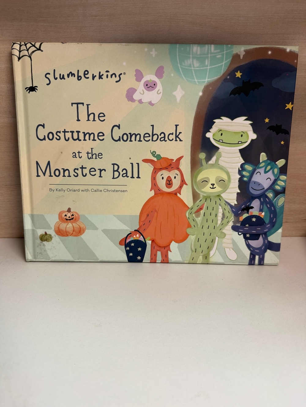 $10 ADD ON Slumberkins Halloween book sloth jellycat